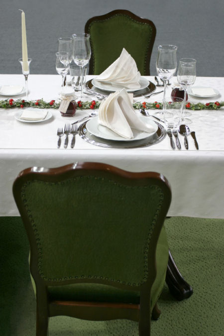 Christmas place settings