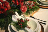 Christmas table setting