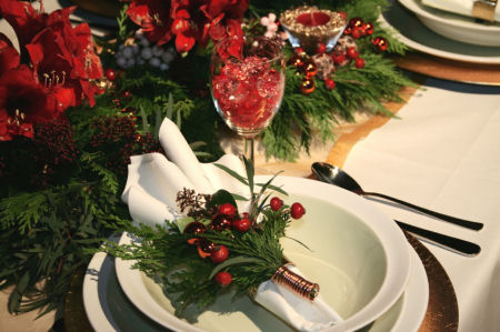 Christmas table decorations Christmas table decorations