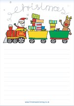 christmas writing paper christmas writing paper