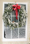 Snowy wreath