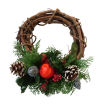 Twisted twig wreath